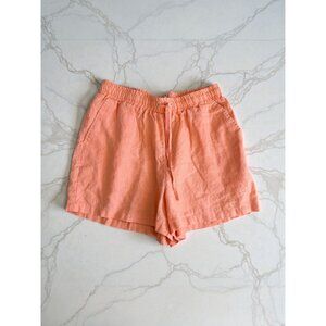 NAKD Orange Peach Cotton Blend Shorts Size 36 / US 6